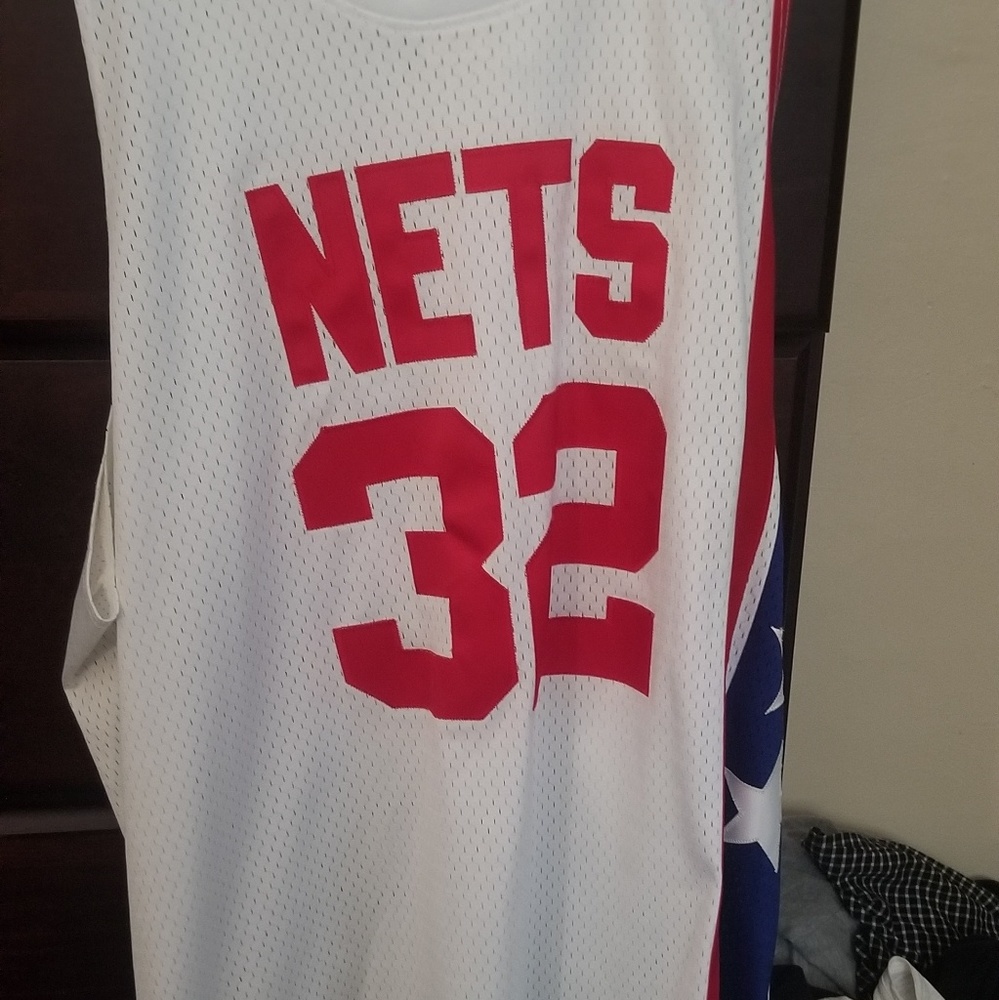 Dr J Nets throwback